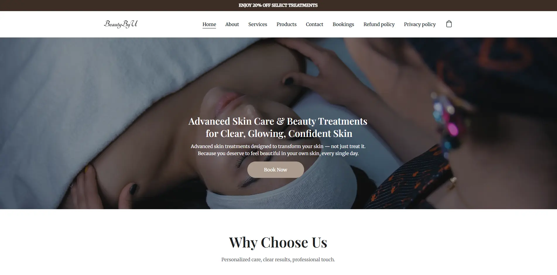 Premium Beauty Salon Portfolio